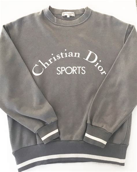 christian dior sport sweatshirt|vintage christian dior sweatshirt.